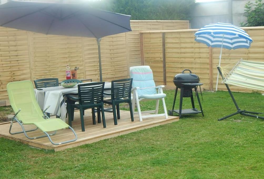 St Malo Maison Avec Jardin Proche Gare Plage Intramuros Chien Admis Parking Gratuit 생말로 외부 사진